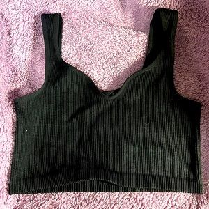 Cotton On Ribbed Black Tank Top NWOT